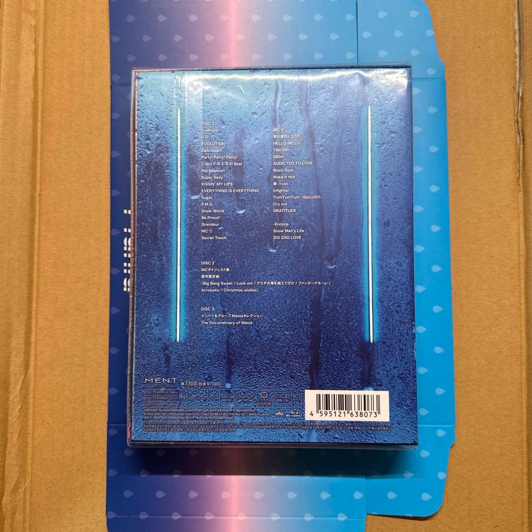 【新品•未開封】初回盤 Man LIVE TOUR 2021 Mania