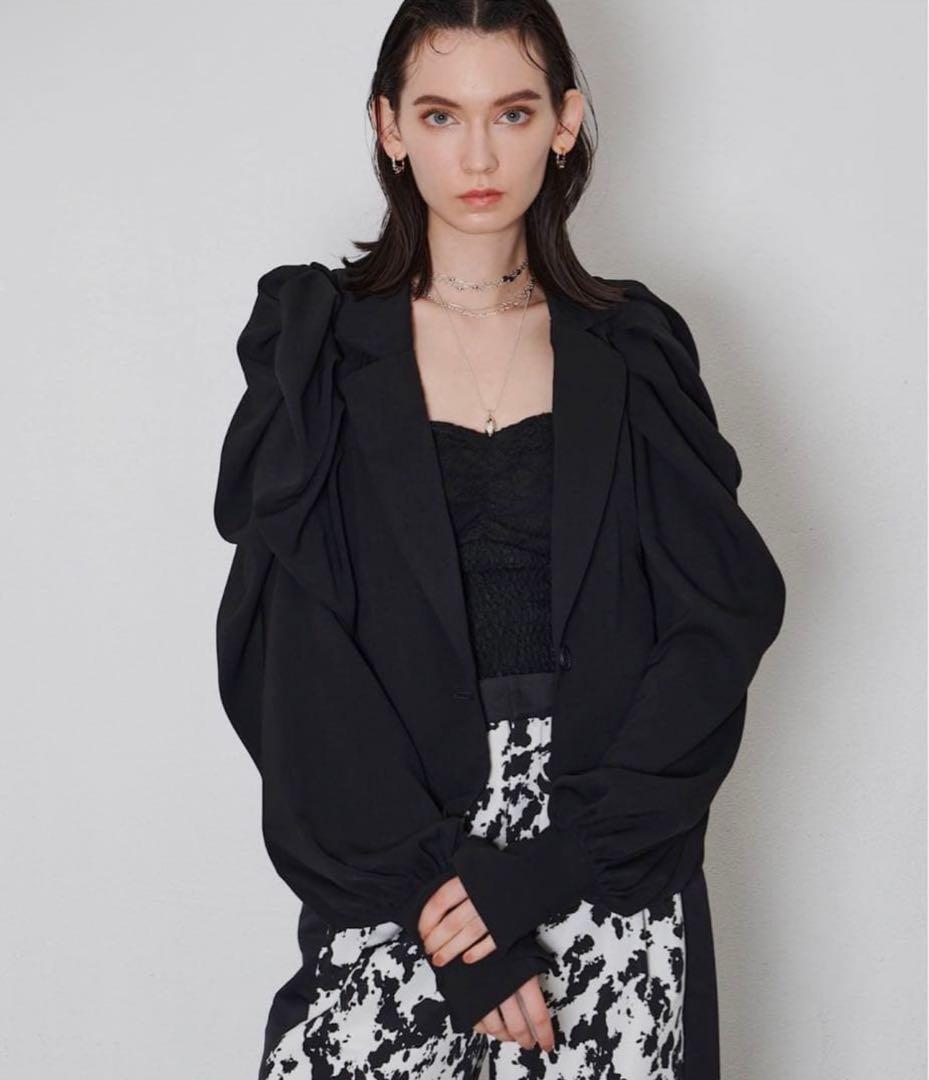 la belle etude ボリュームギャザースリーブジャケットⅡ