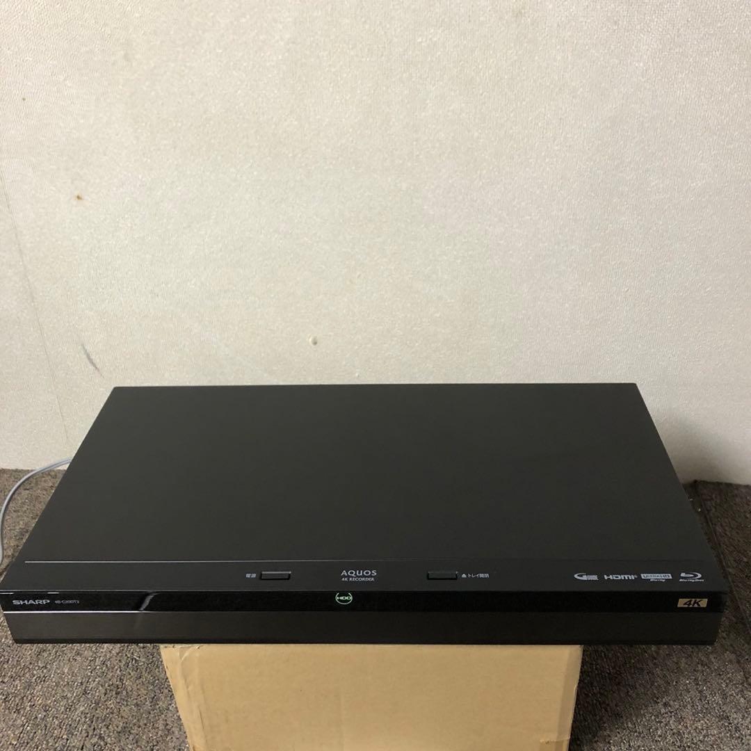 C77美品✨SHARP AQUOS 4Kブルーレイレコーダー 2TB