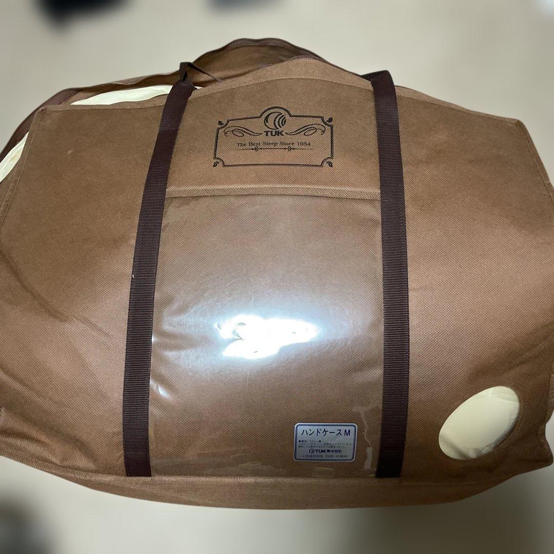 「未使用品」東洋羽毛ルモーネ 羽毛合掛けふとん（シングル）