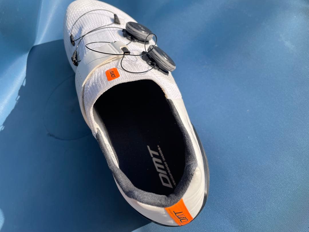 DMT シューズ ホワイト カーボンソール