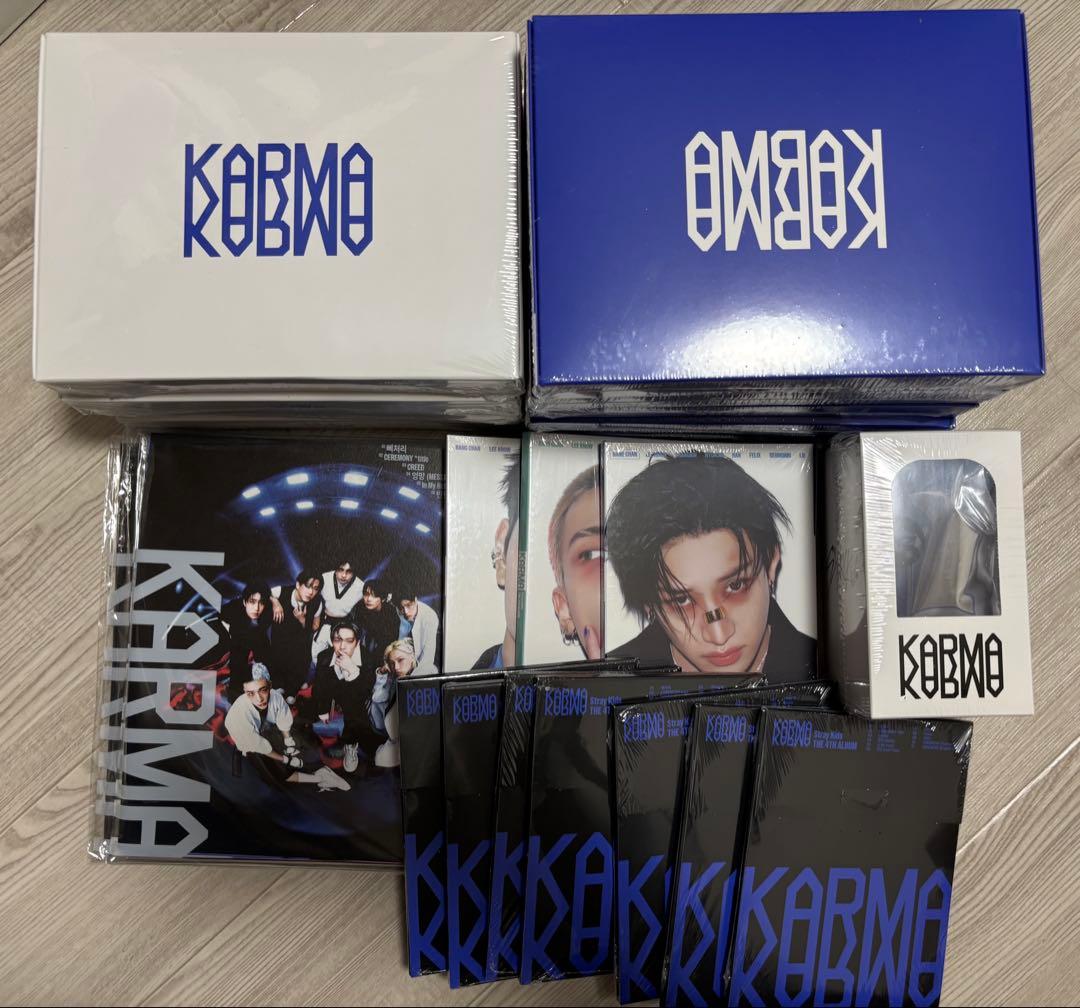 straykids スキズ KARMA プレオーダー特典付 album 限定版