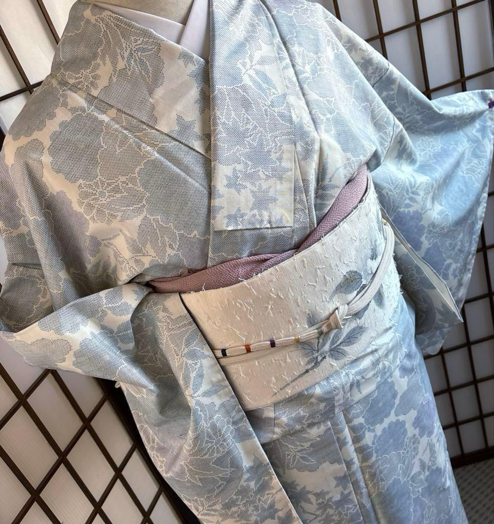 本場白大島　花模様　カタス式　9マルキ