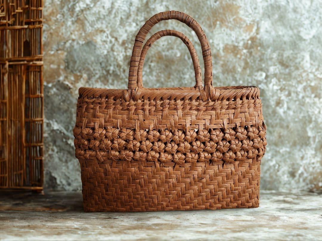 ⋆ ࣪ ˖かわいい編み目のかごバッグ˖ ࣪⭑