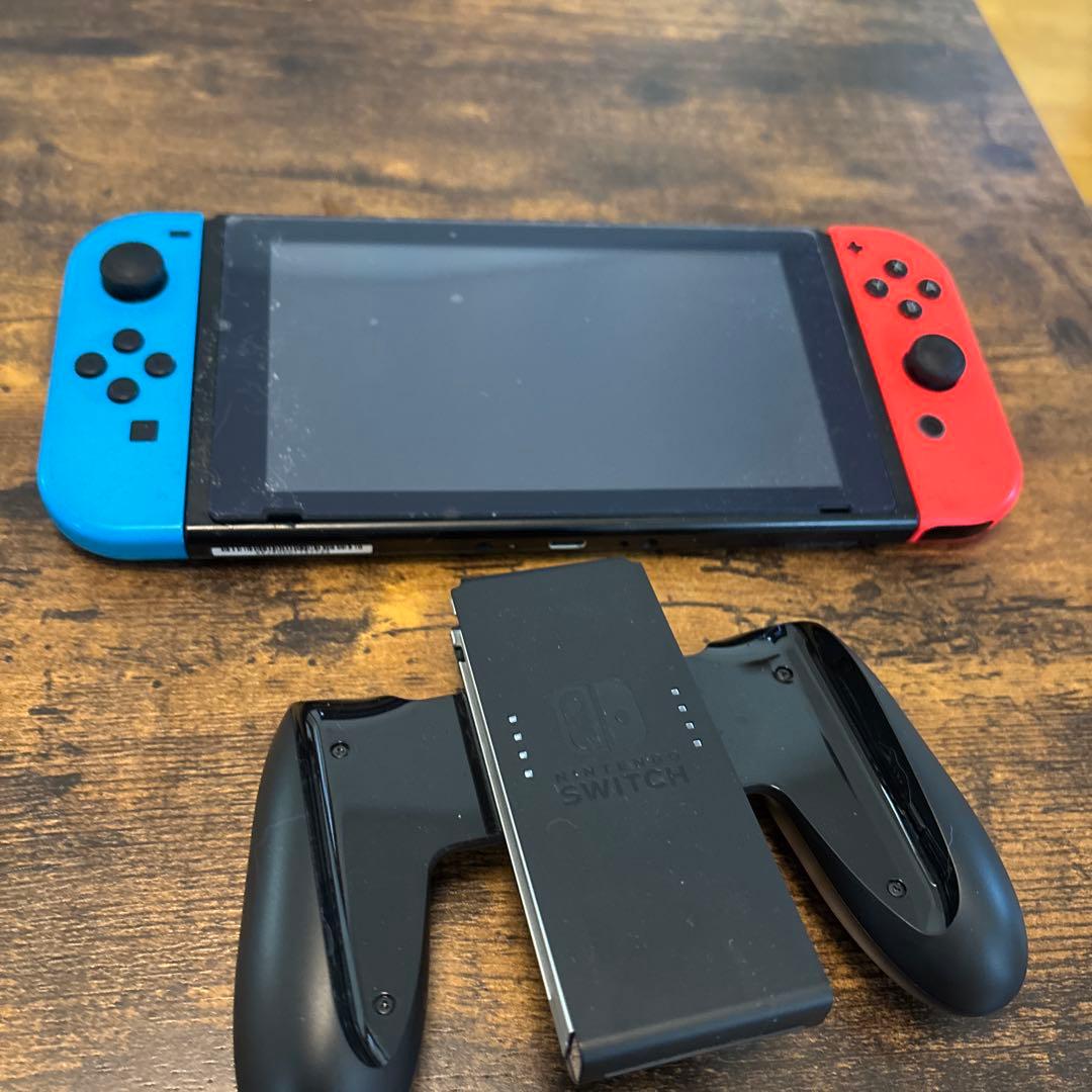 【ジャンク】Nintendo Switch本体ジョイコン付き