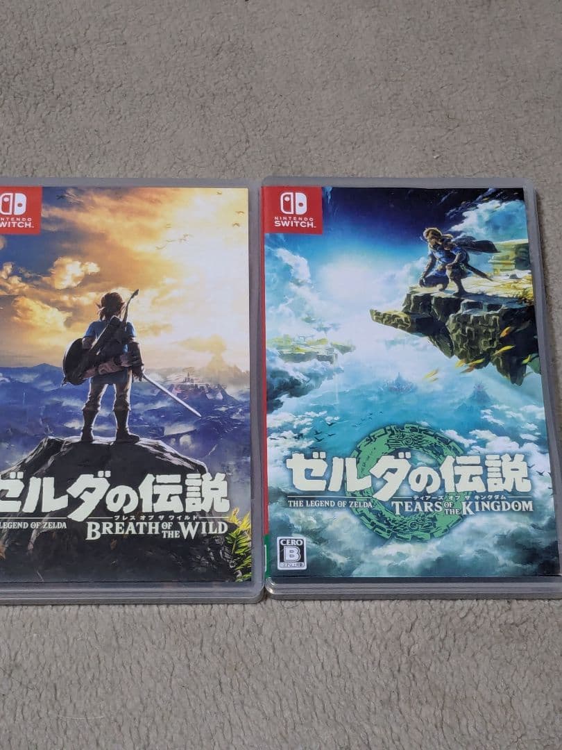 【値下げ不可】ゼルダの伝説 ブレワイ & ティアキン