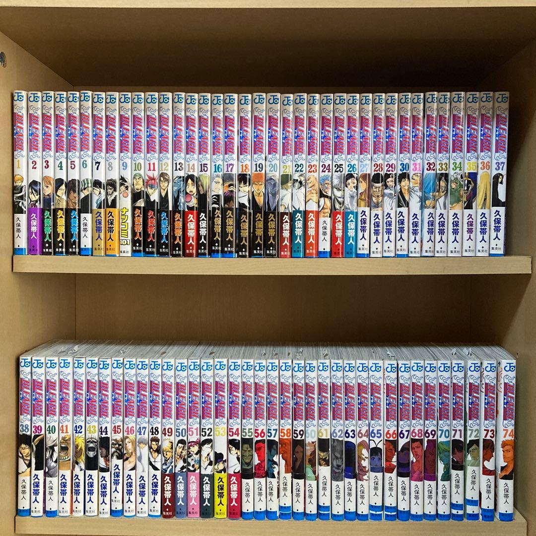 美品❗️送料無料❗️ブリーチ全巻1〜74巻 久保帯人