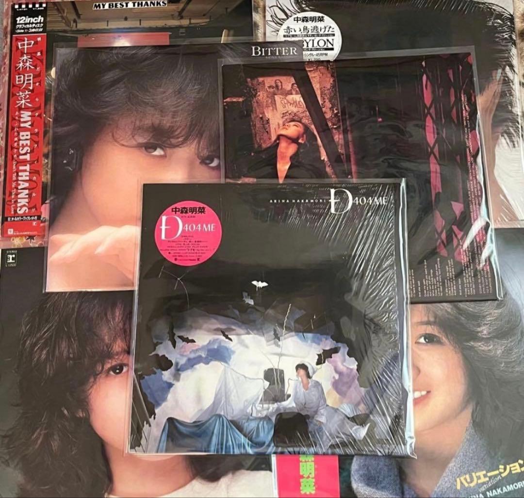 中森明菜 レコードセット 7枚セット