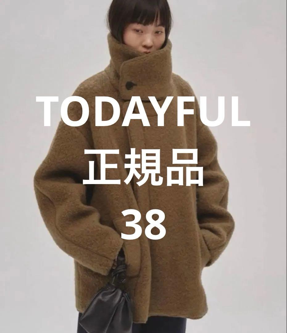 TODAYFUL スタンドカラーブークレジャケット38