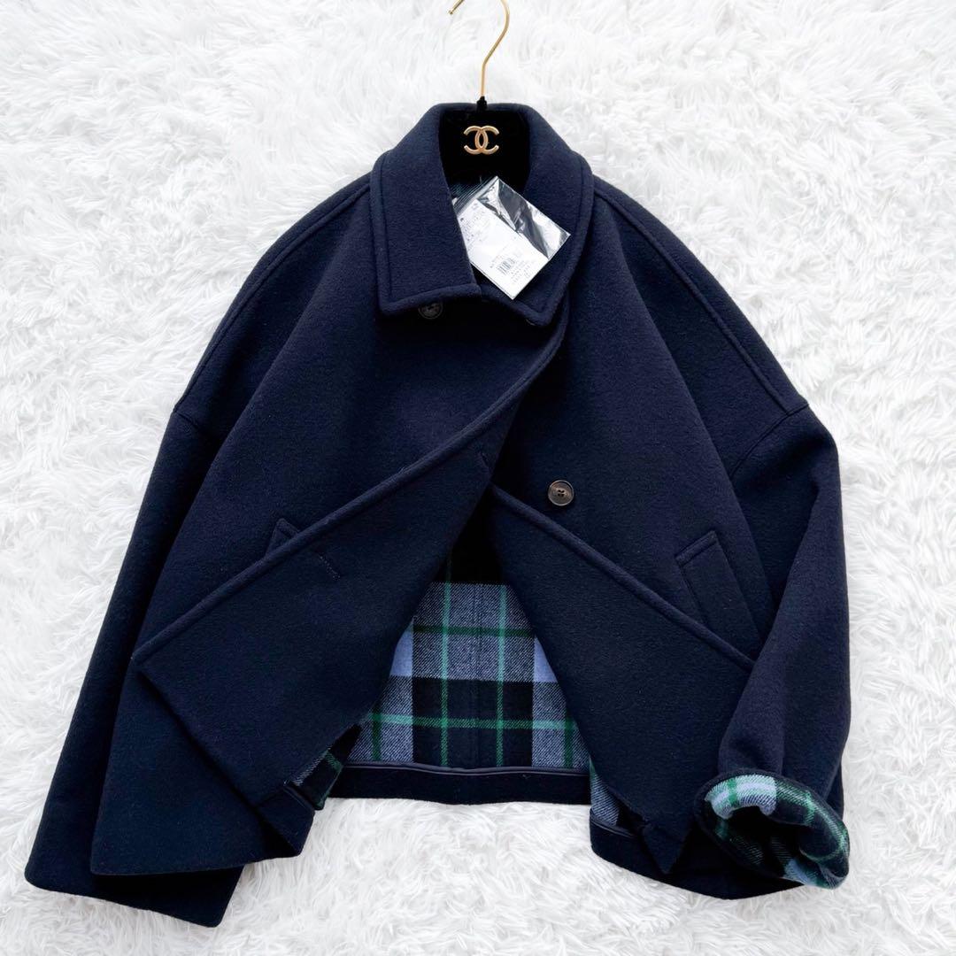 新品 マッキントッシュロンドン 24AW FYVIE リーバースチェックコート