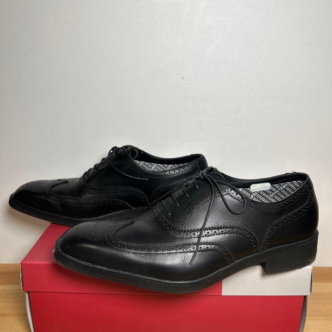 リーガル ウィングチップ ドレスシューズ ゴアテックス ★シューズケアセット付