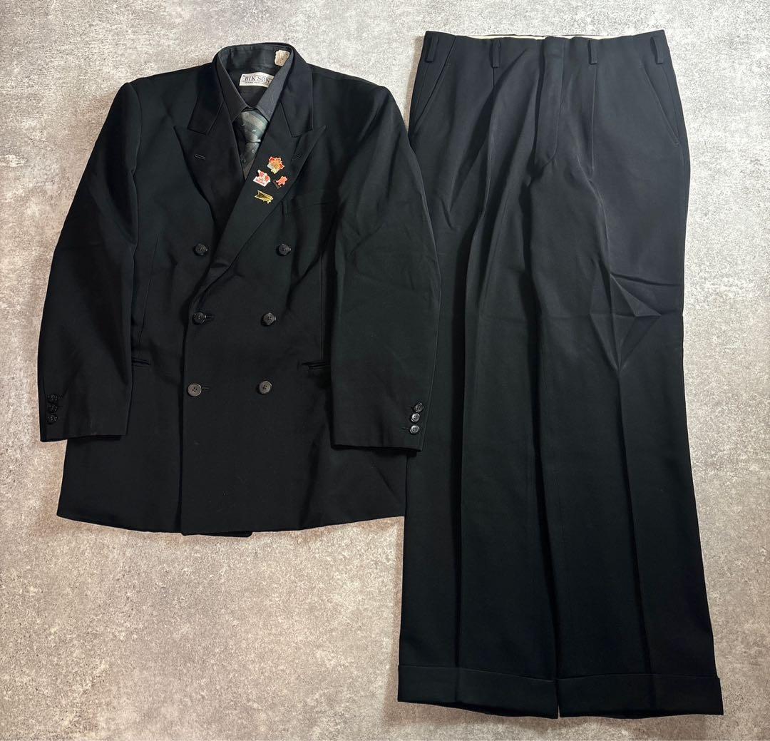 90s vintage レトロセットアップ スーツ ピンズ No.92