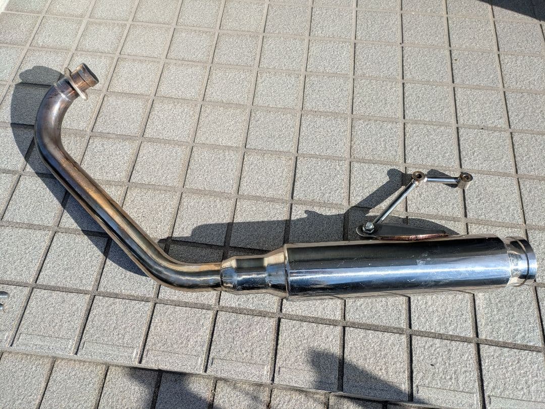 バンバン200 NH41A・キャブ車 マフラー