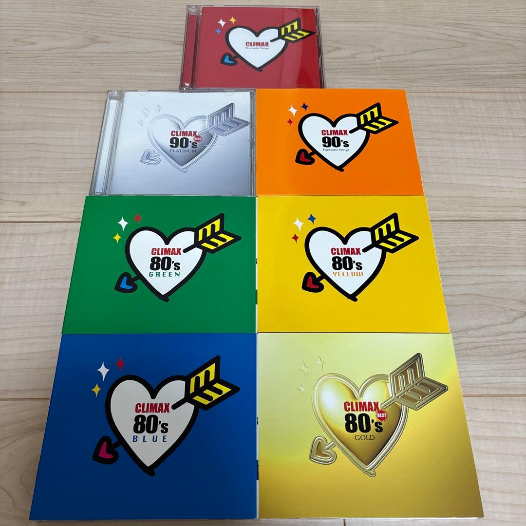 クライマックス・ベスト CD7枚セット 80年代 90年代 JPOP