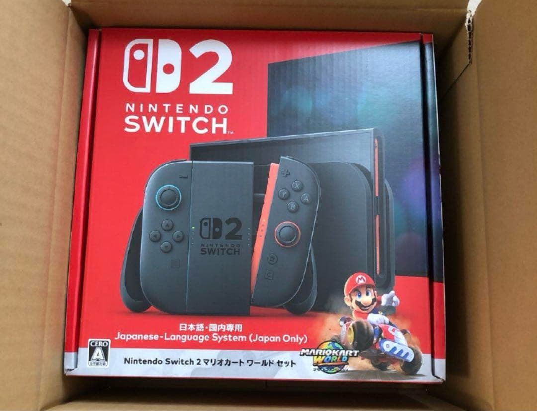 switch2 新品未使用　マリオカート同梱版
