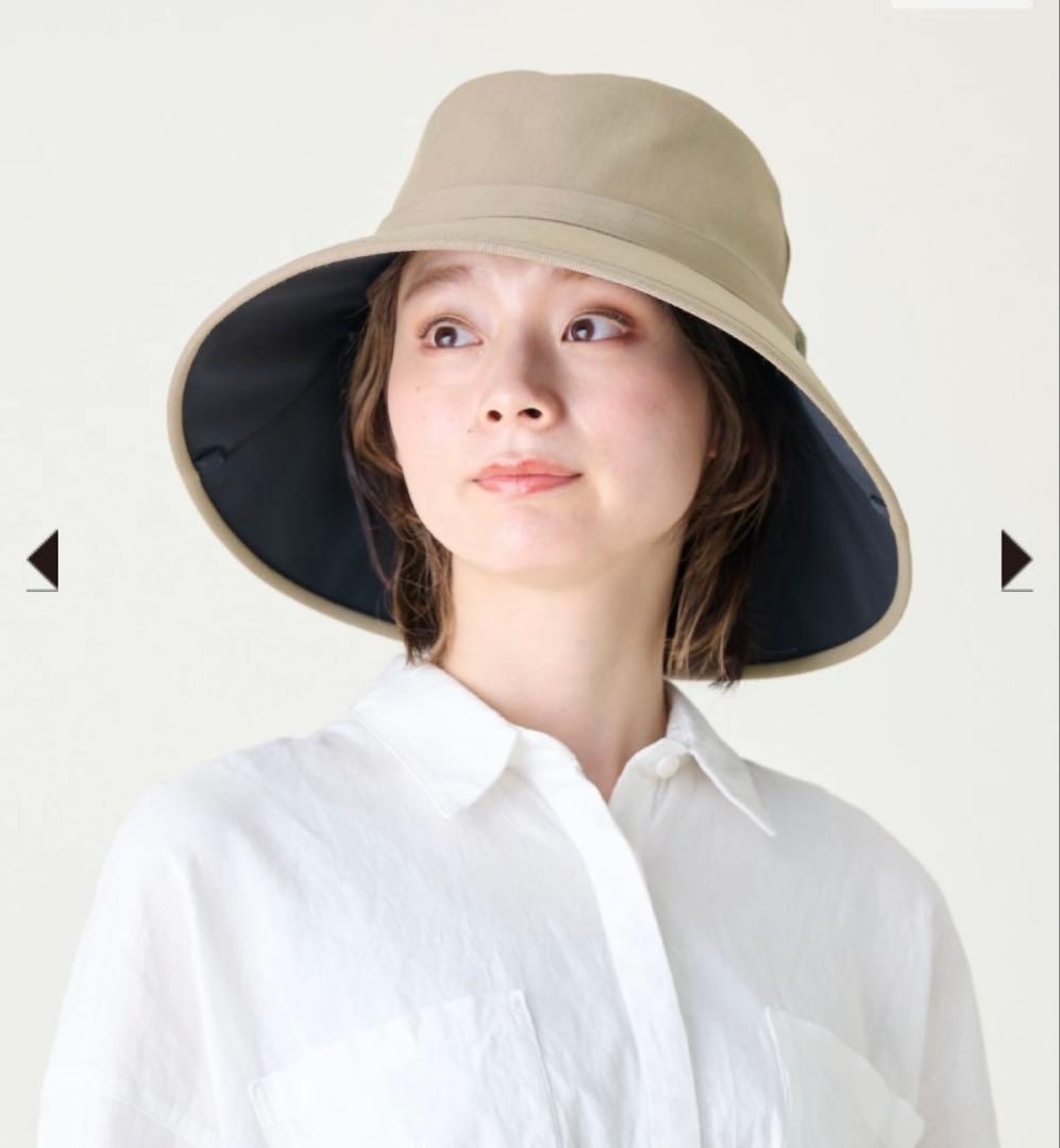 新品未使用　サンバリア100 ウィンドハット　モカ