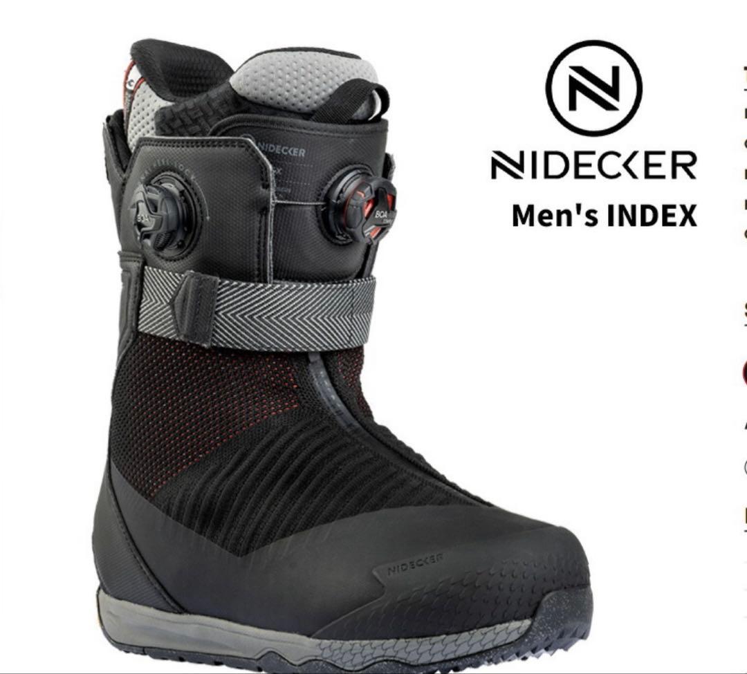 2025 NIDECKER INDEX 26.5 スノーボードブーツ