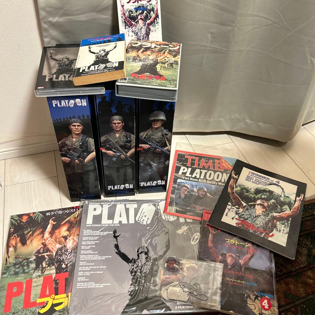 PLATOON プラトーン グッズフィギュアDVD コレクションセット