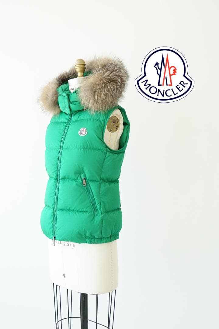 MONCLER GALLINULE GILET モンクレール ファーダウンベスト
