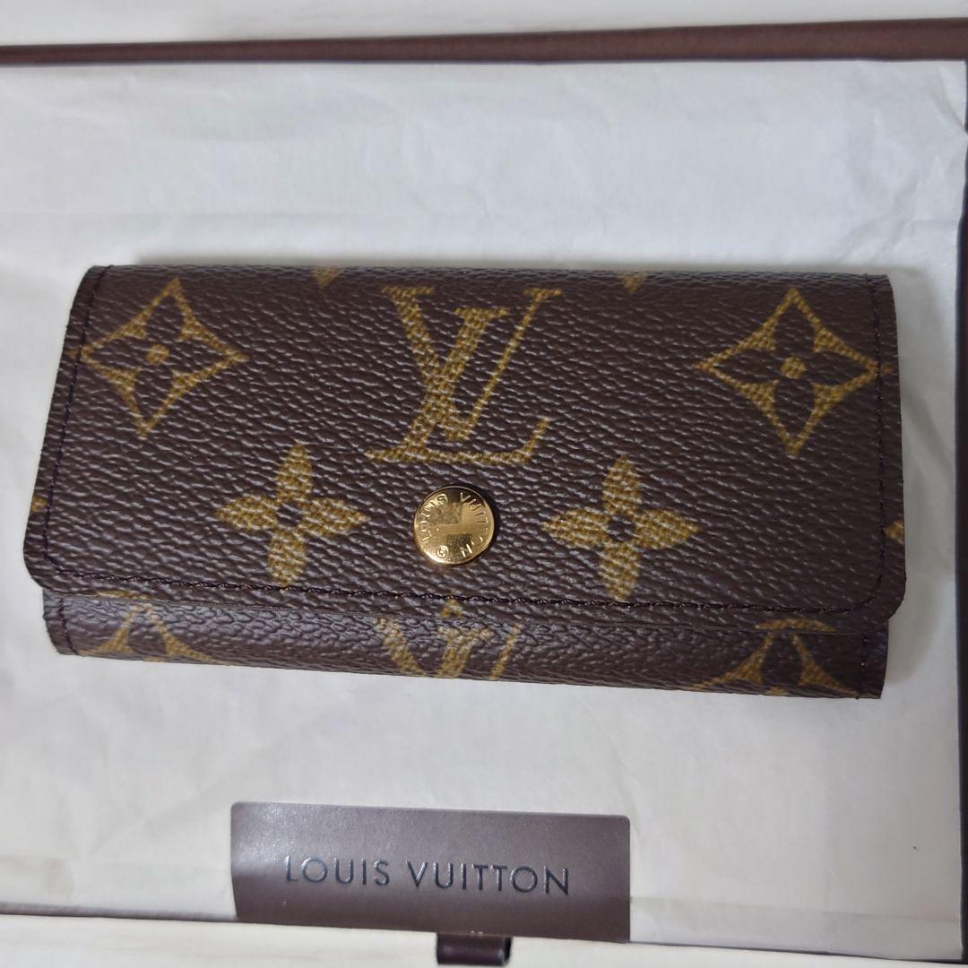 ルイヴィトン モノグラム キーケース ミュルティクレ4 未使用品