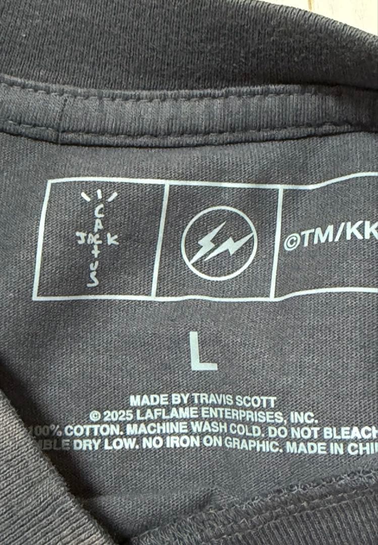 トップス Travis Scott Drift Long Sleeve Tee L