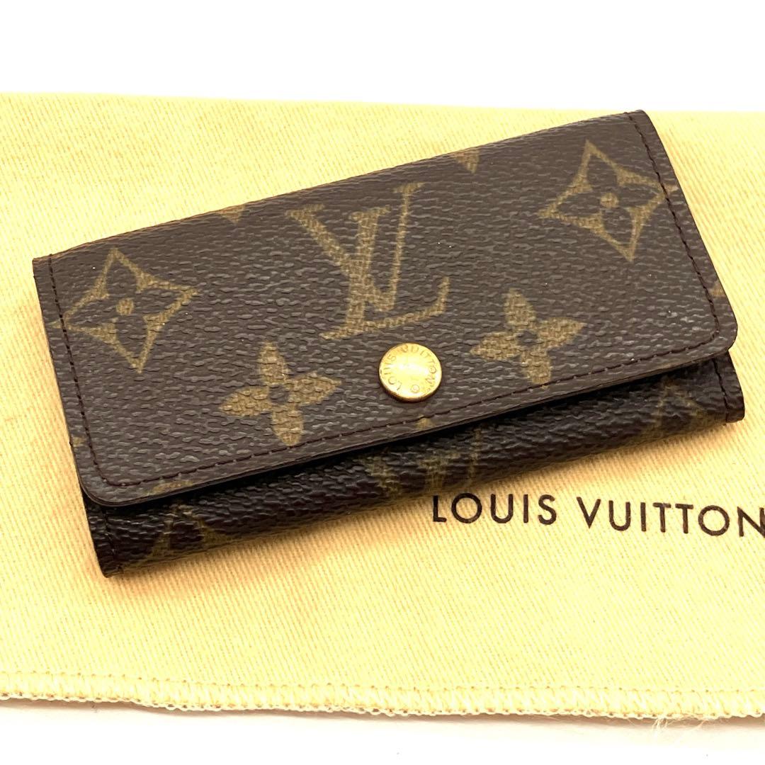 LOUIS VUITTON ミュルティクレ4 モノグラム M62631キーケース