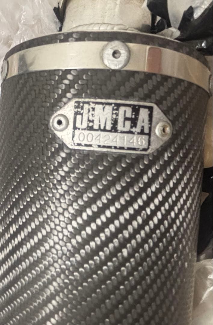 バイクカーボンサイレンサー 50.8 JMCA適合　バリオス用？ナサート R