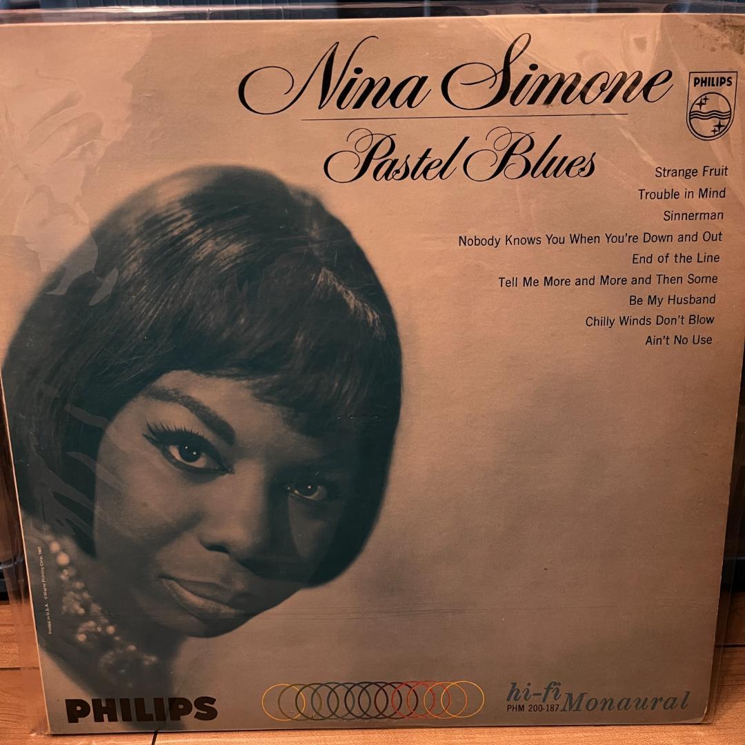 USオリジナル盤 Nina Simone Pastel Blues モノラル盤