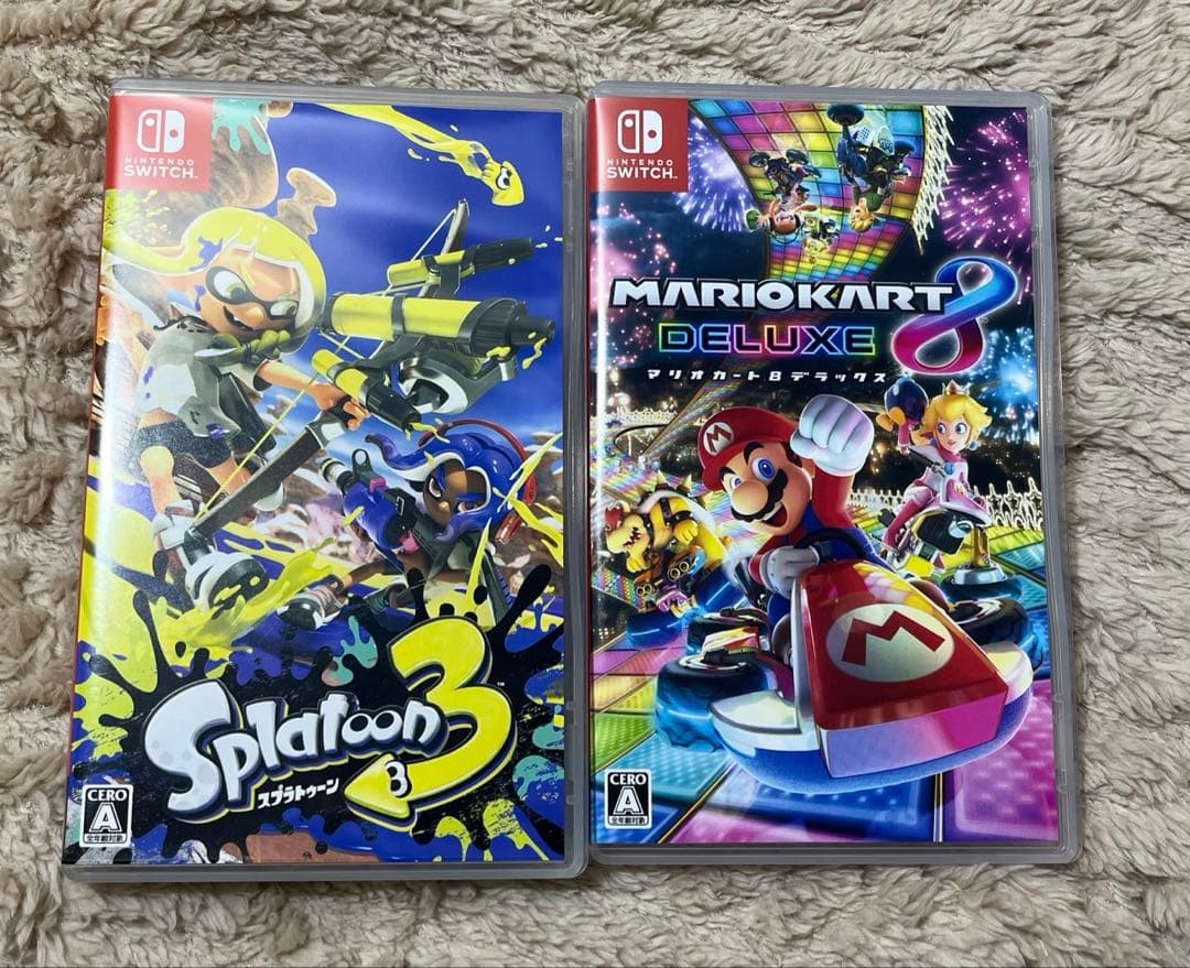 【即購入OK・美品】マリカ8DX & スプラ3 セット/人気ソフトまとめ売り！