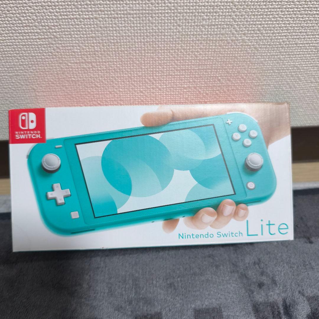 Nintendo Switch lite ターコイズブルー 箱付き