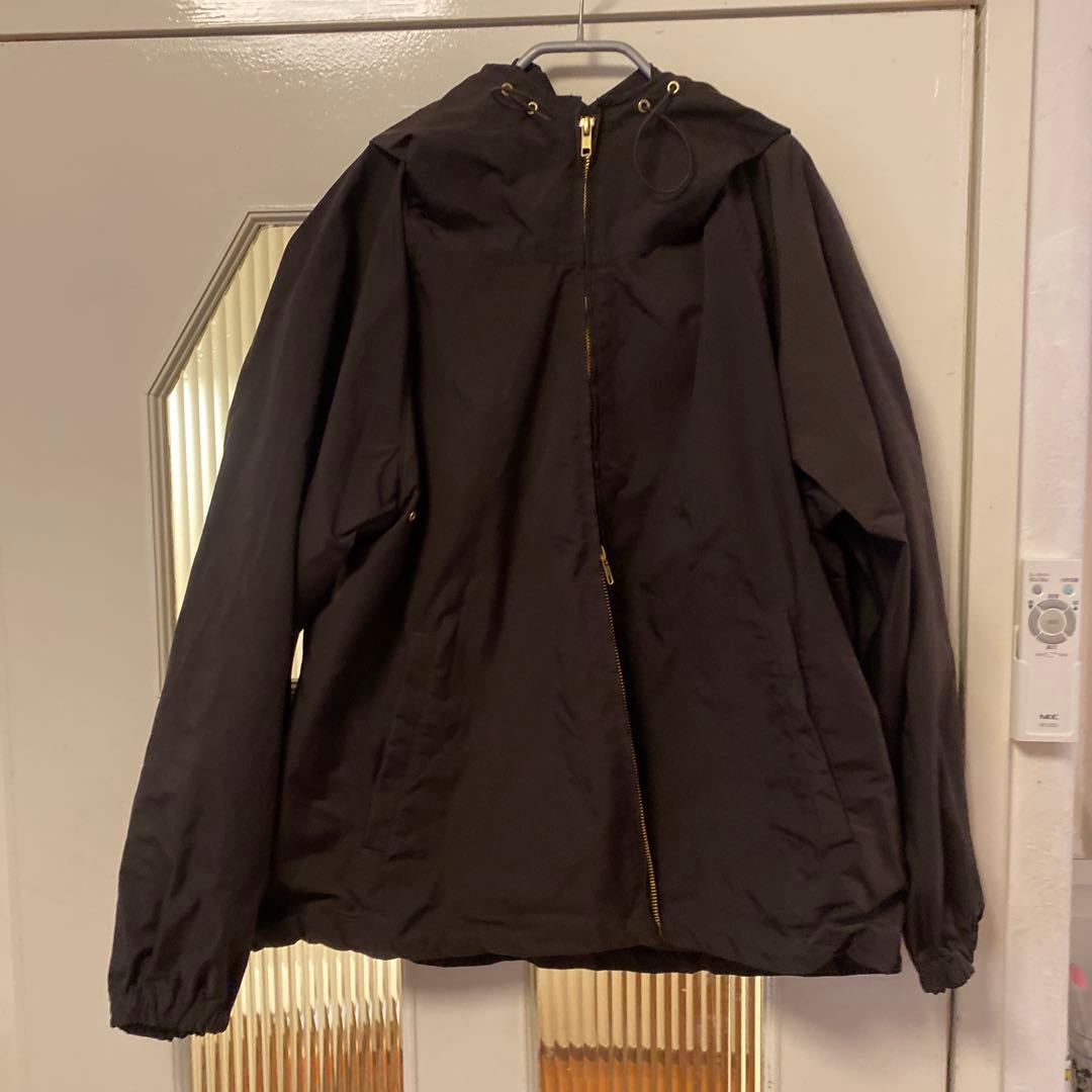 【美品】Deuxieme Classeナイロン フルジップ ブルゾン ブラウン