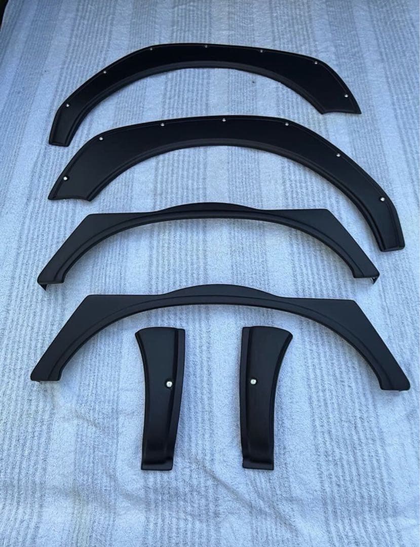 500系　ハイゼットトラック　オーバーフェンダー9ミリ　feel製　フィール