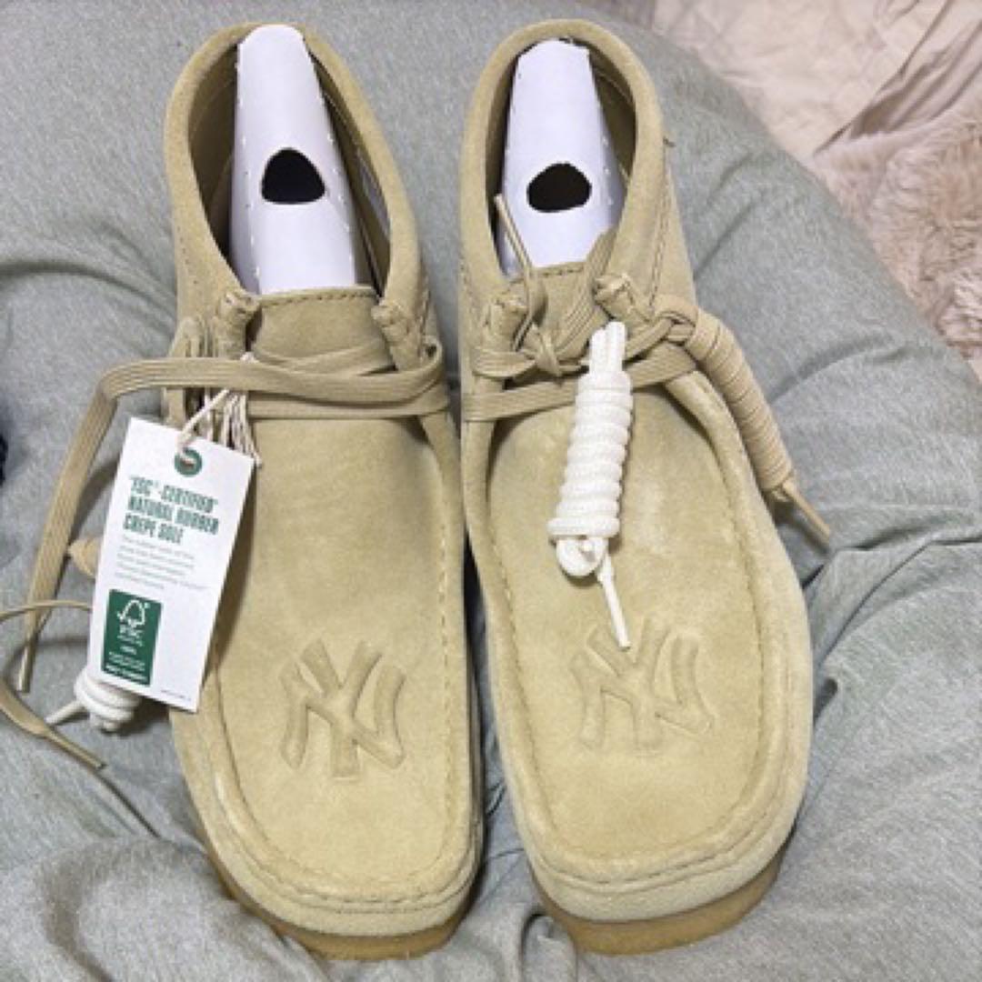 KITH × NY × Clarks Wallabee Hi Maple