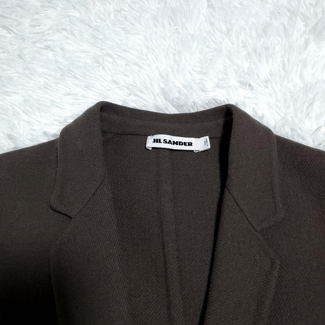 JIL SANDER　チェスターコート　シルク混　イタリア製　サイズ36　Y様