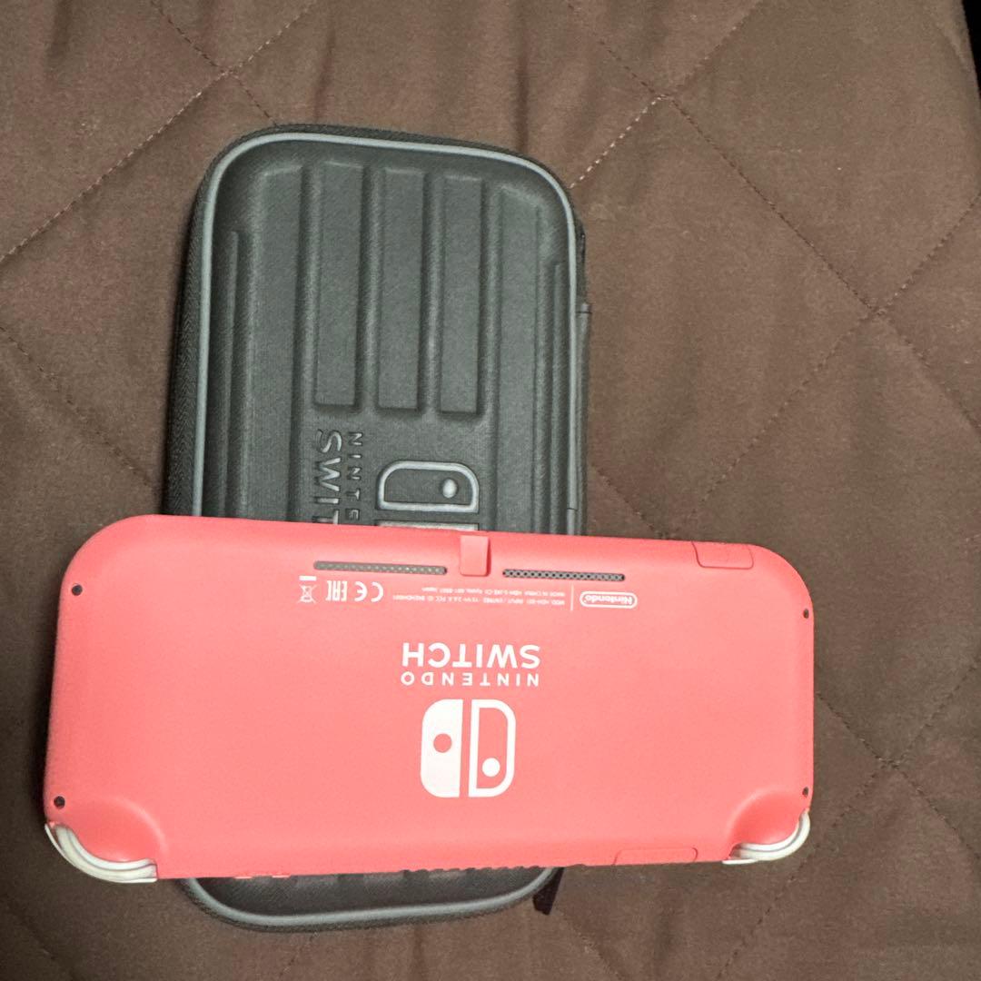 Nintendo Switch Lite ピンク 専用ケース、ソフト付き