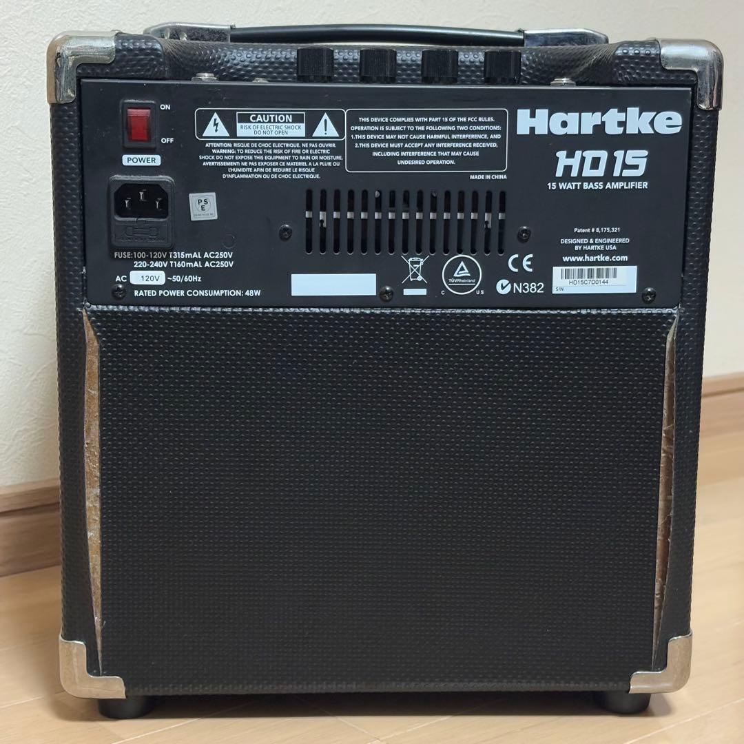 【動作確認済み】Hartke HD15 ベース用アンプ