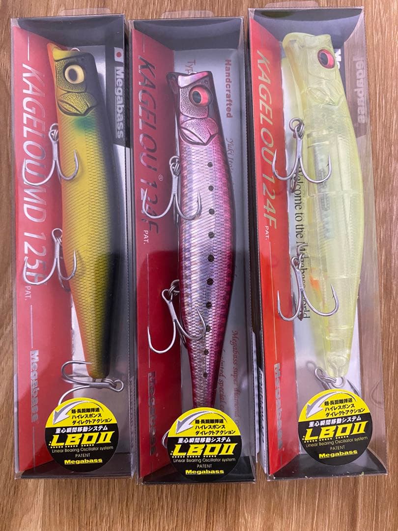 メガバス／カゲロウ124F／カゲロウMD 125F