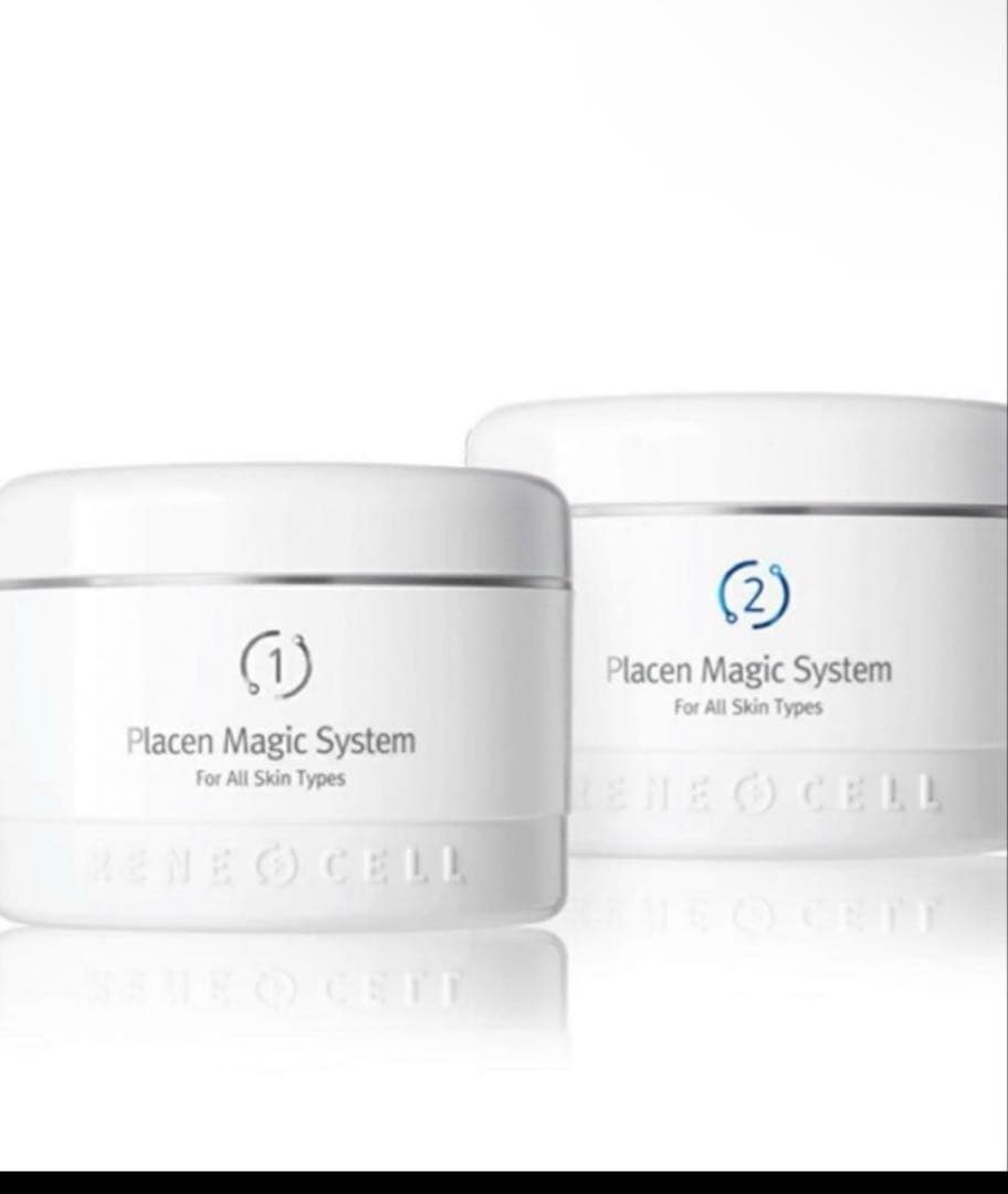 韓国人気な化粧品ルネセルマジックシステム①剤と栄養パック②二点セット