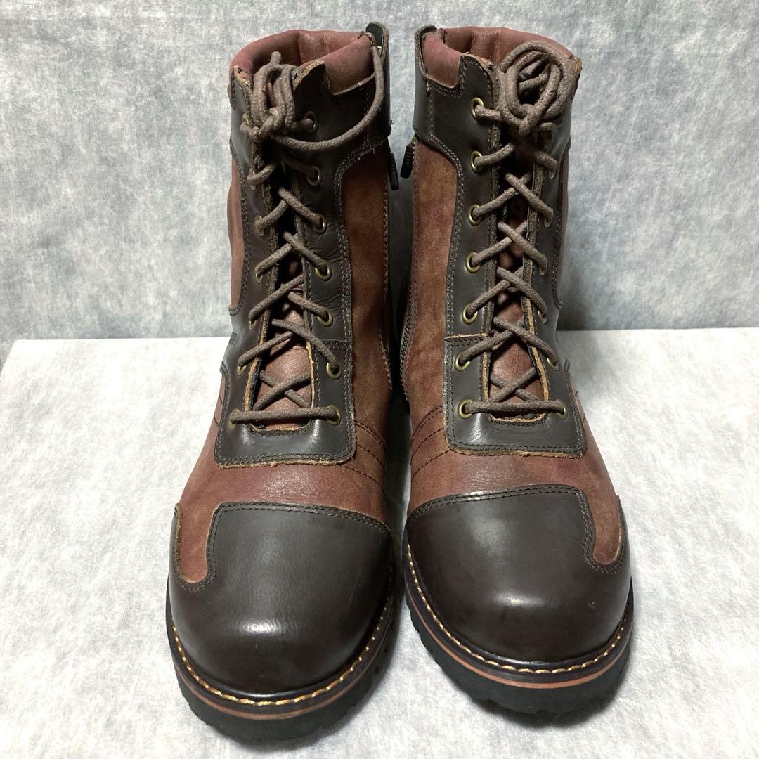 美品 KOMINE コミネ ビンテージライディングブーツ バイク ツーリング 靴