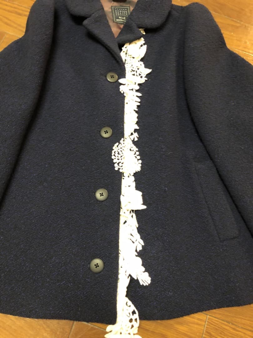 ミナペルホネン　フォレストパレード　ショートコート