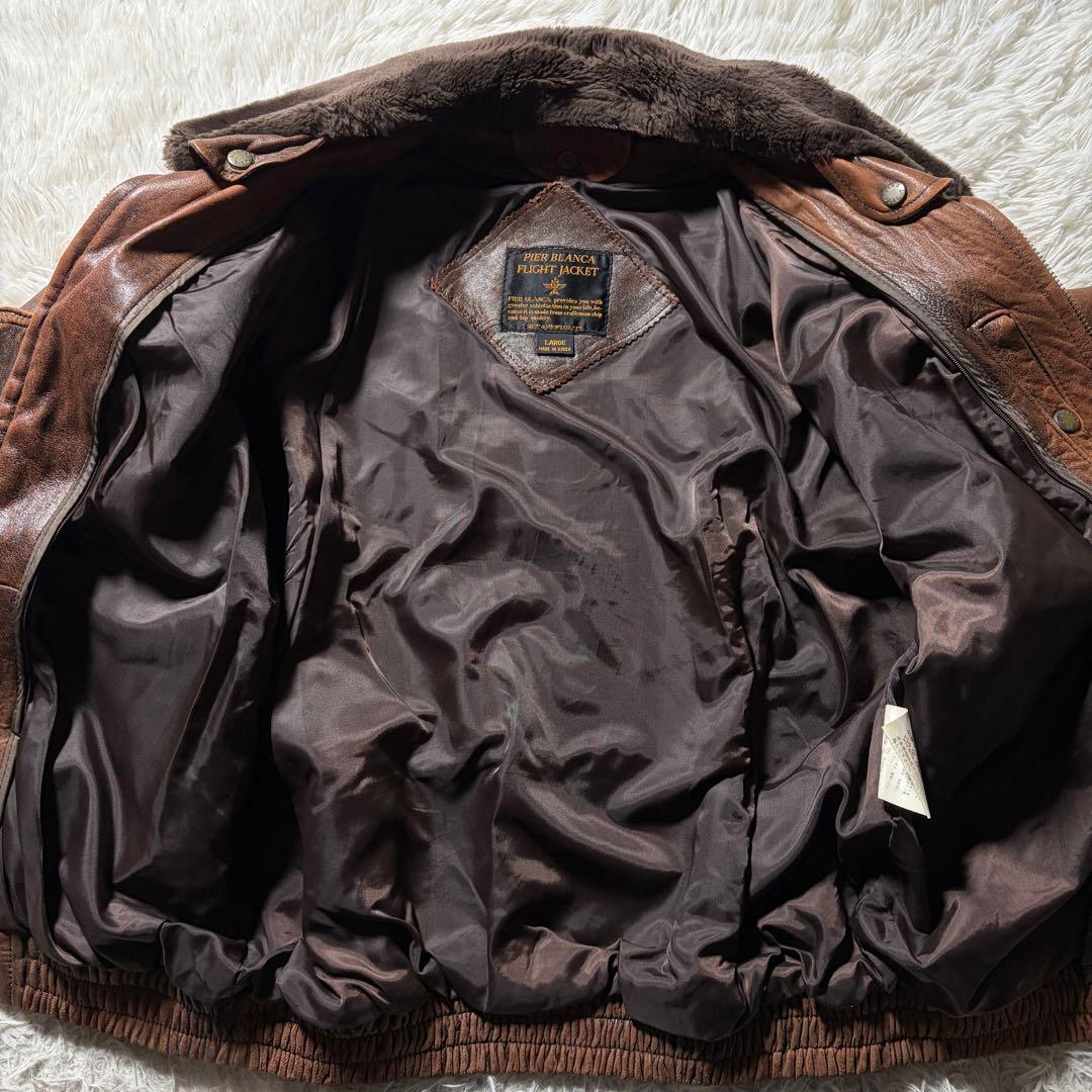 雰囲気抜群■VINTAGE フライトジャケット　 G-1 FRENCH LAMB