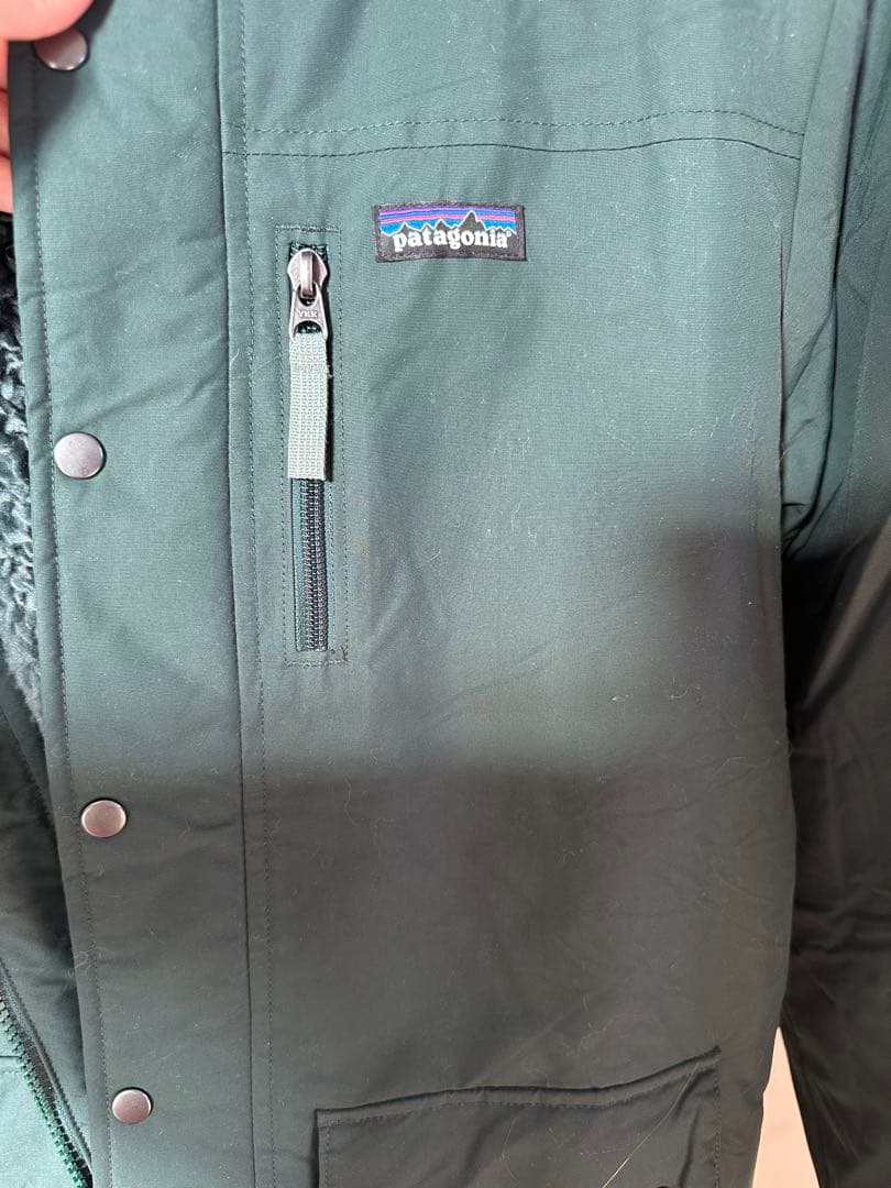 patagonia ダークグリーン フリースジャケット XXL