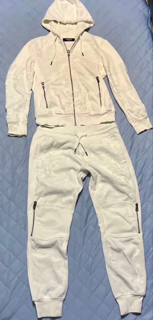 1PIU1UGUALE3 RELAX ウノピゥ　ホワイトカモフラセットアップ