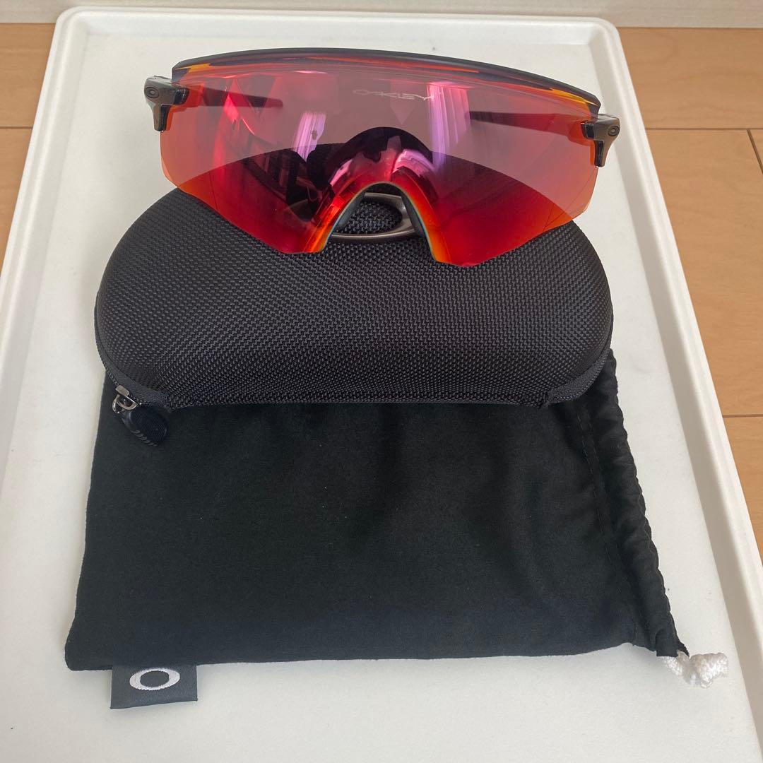 Oakley エンコーダーサングラス オレンジレンズ ケース付き