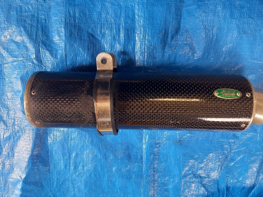 インパルス　GSX400 GK7CA　純正マフラー　WR'Sサイレンサー　車検