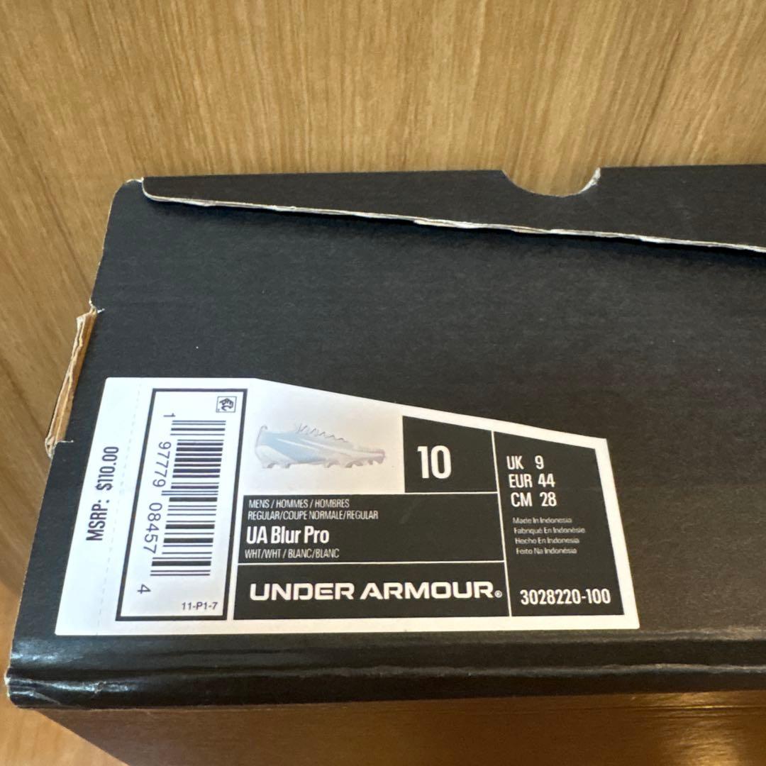 アンダーアーマー ブラー プロ フットボール クリート 3028220-100