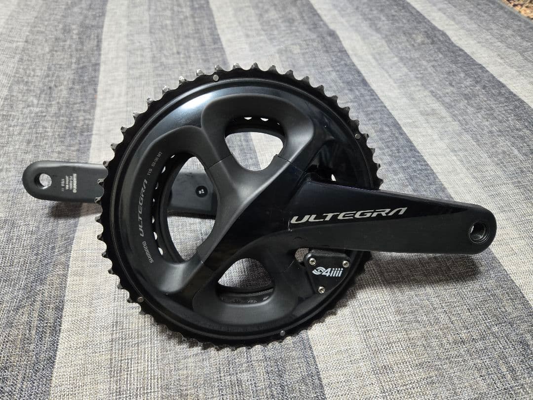 週末値下げ　シマノ FC-R8000 4iiiiパワーメーター172.5両足