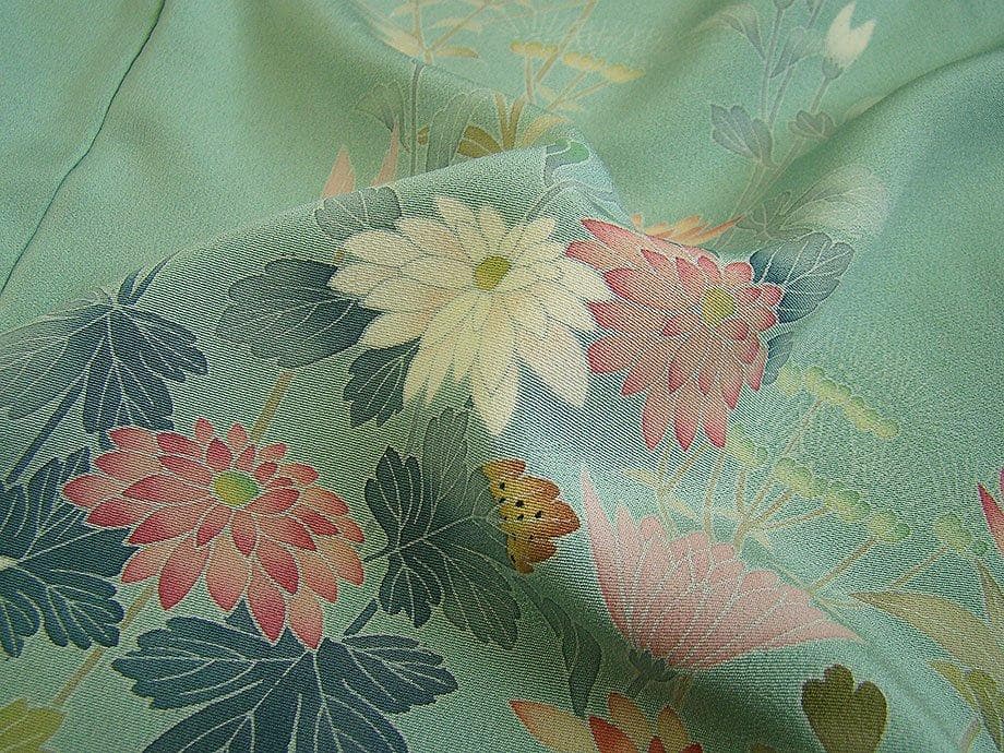 美品 ロング寸 作家物 本加工染 附下げ・訪問着 正絹 未使用 ＨH2191