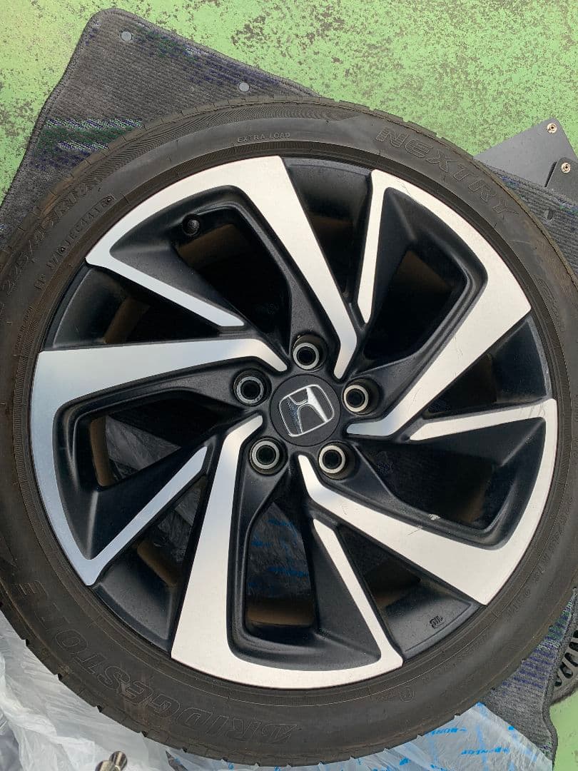 ホンダ 純正ホイール4本　ヴェゼル18インチ 7.5J ＋55 PCD114.3