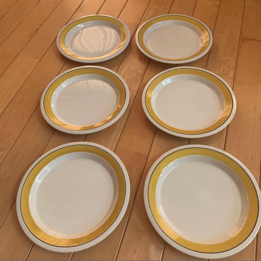 non　アラビア　ファエンツァ　26cm 6枚セット